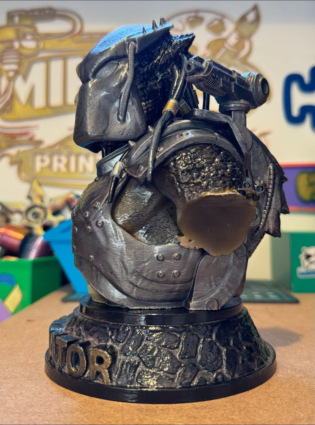 Limited Edition Predator Head Bust
