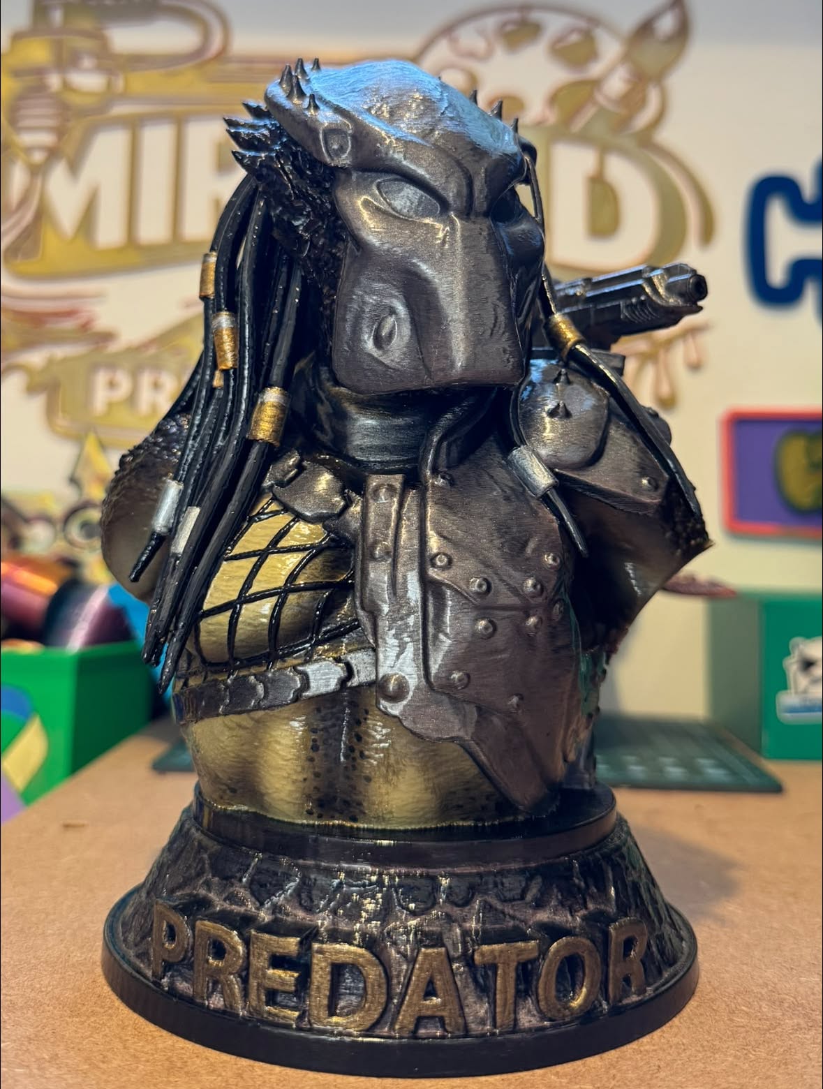 Limited Edition Predator Head Bust