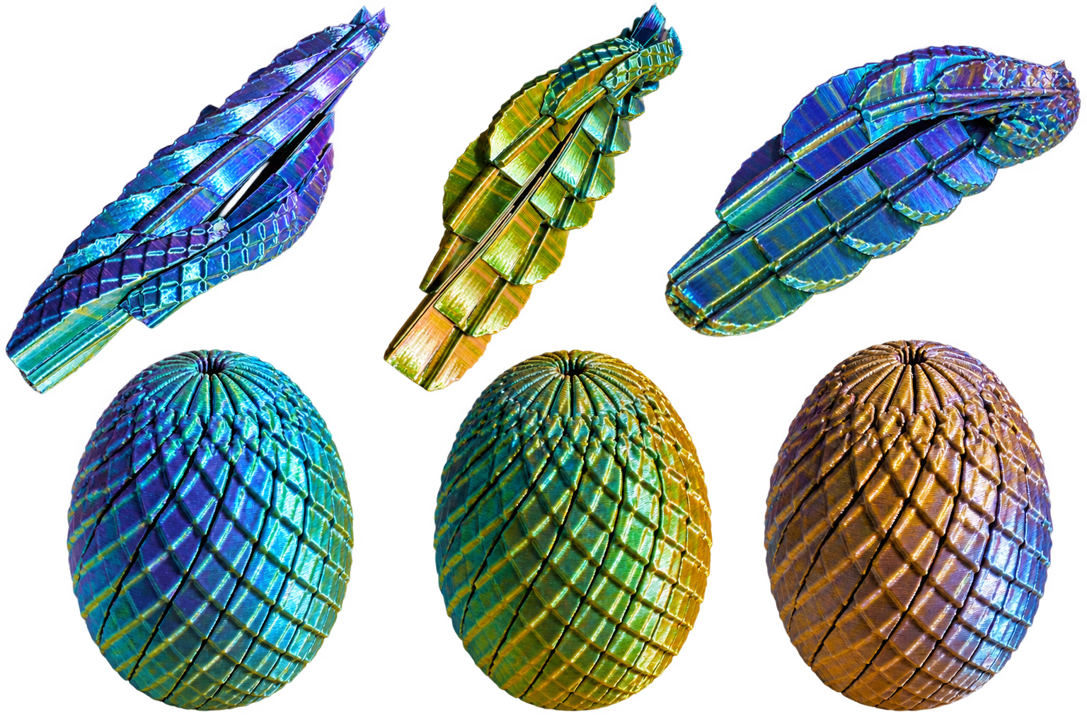 Dragon fidget eggs