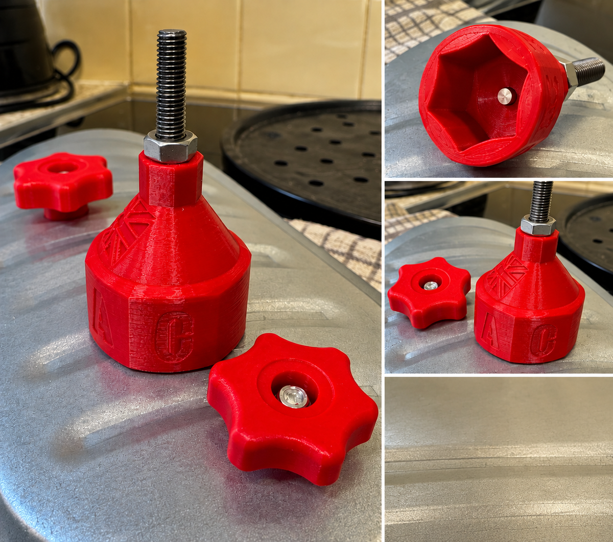 DuctNut HVAC inspection cover Nut Socket for Combi drill