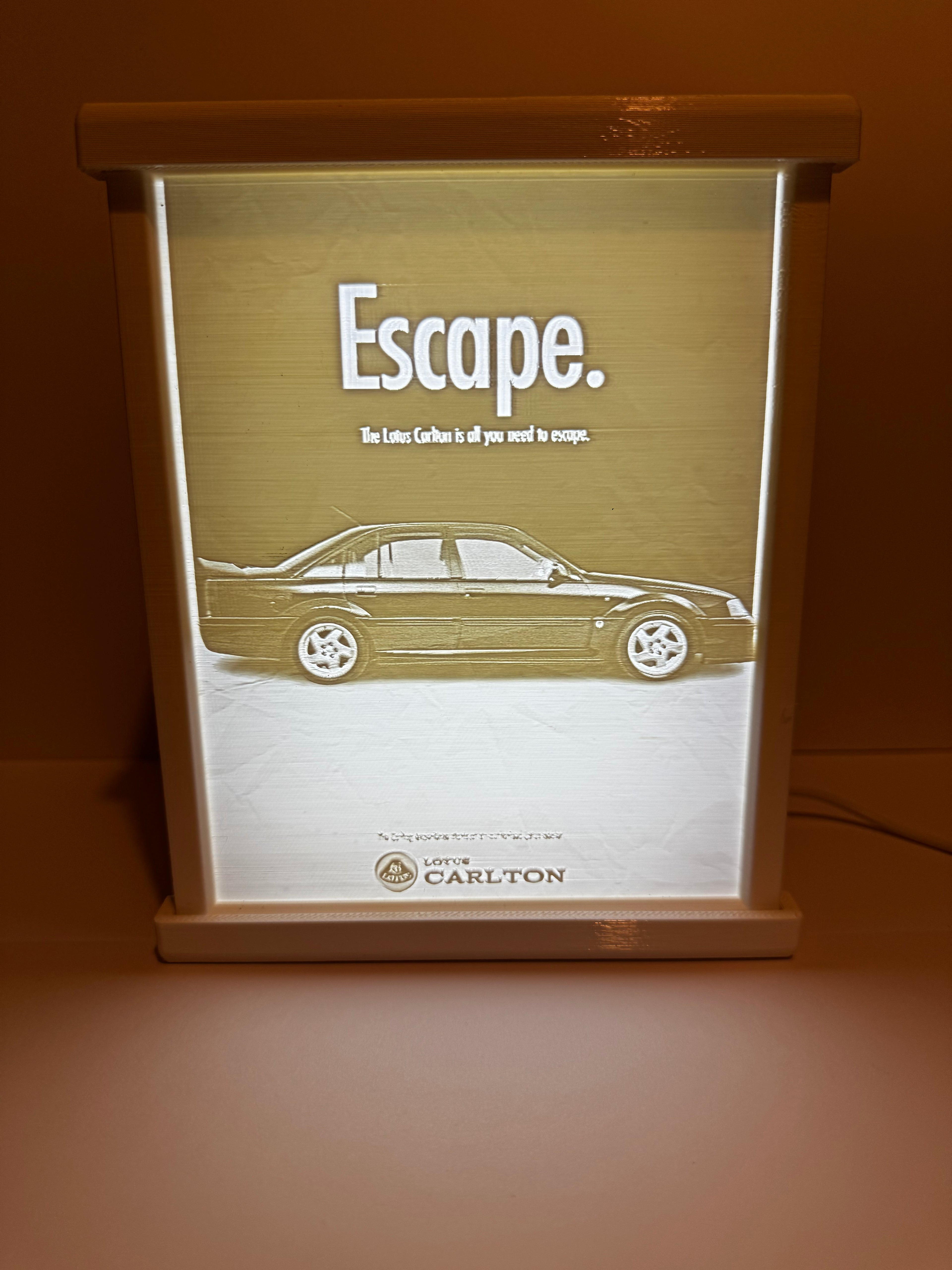 LED Lithophane