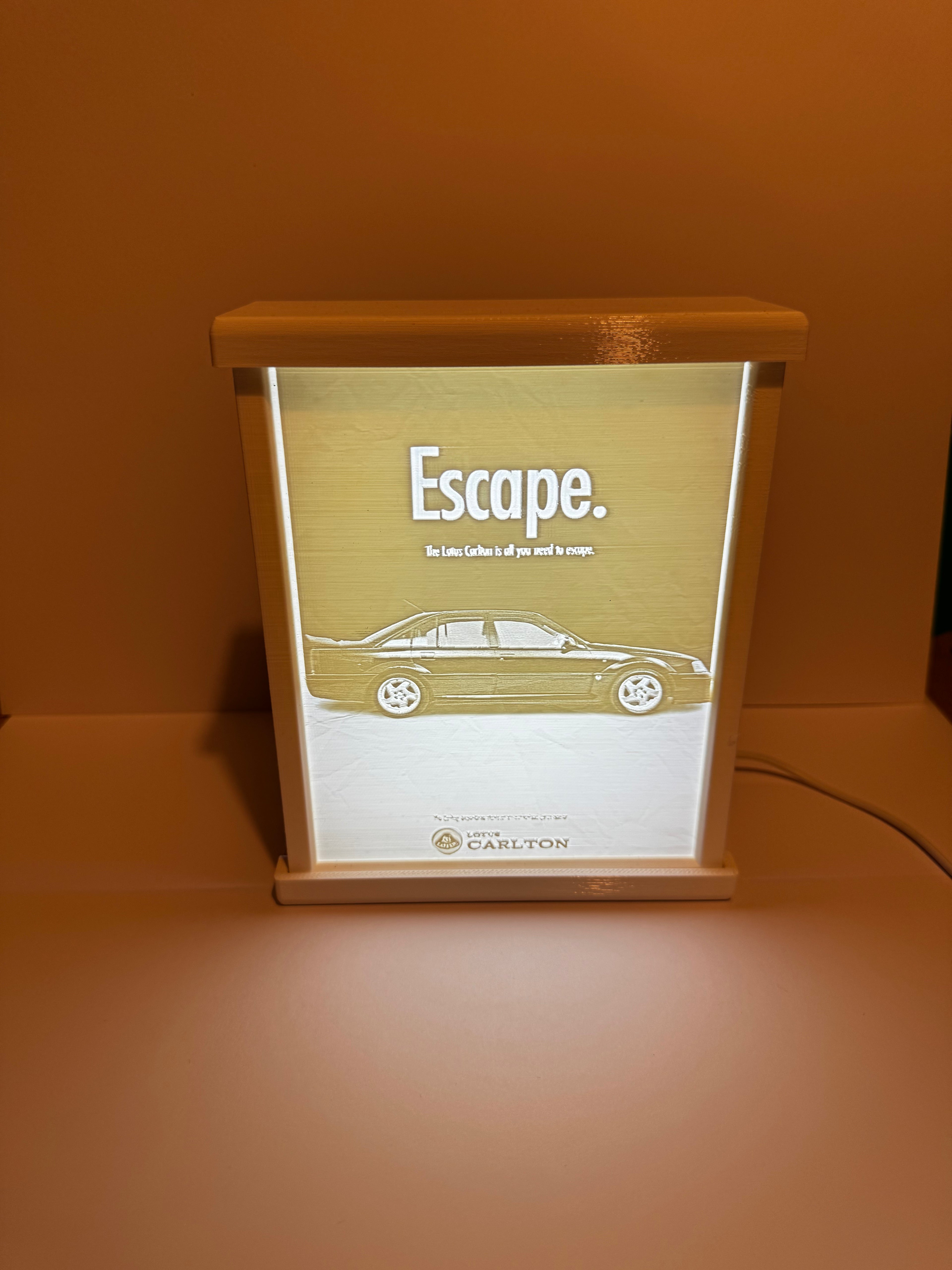 LED Lithophane