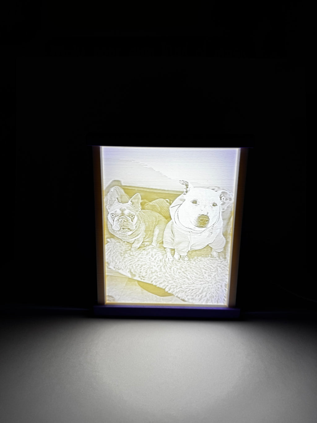 LED Lithophane