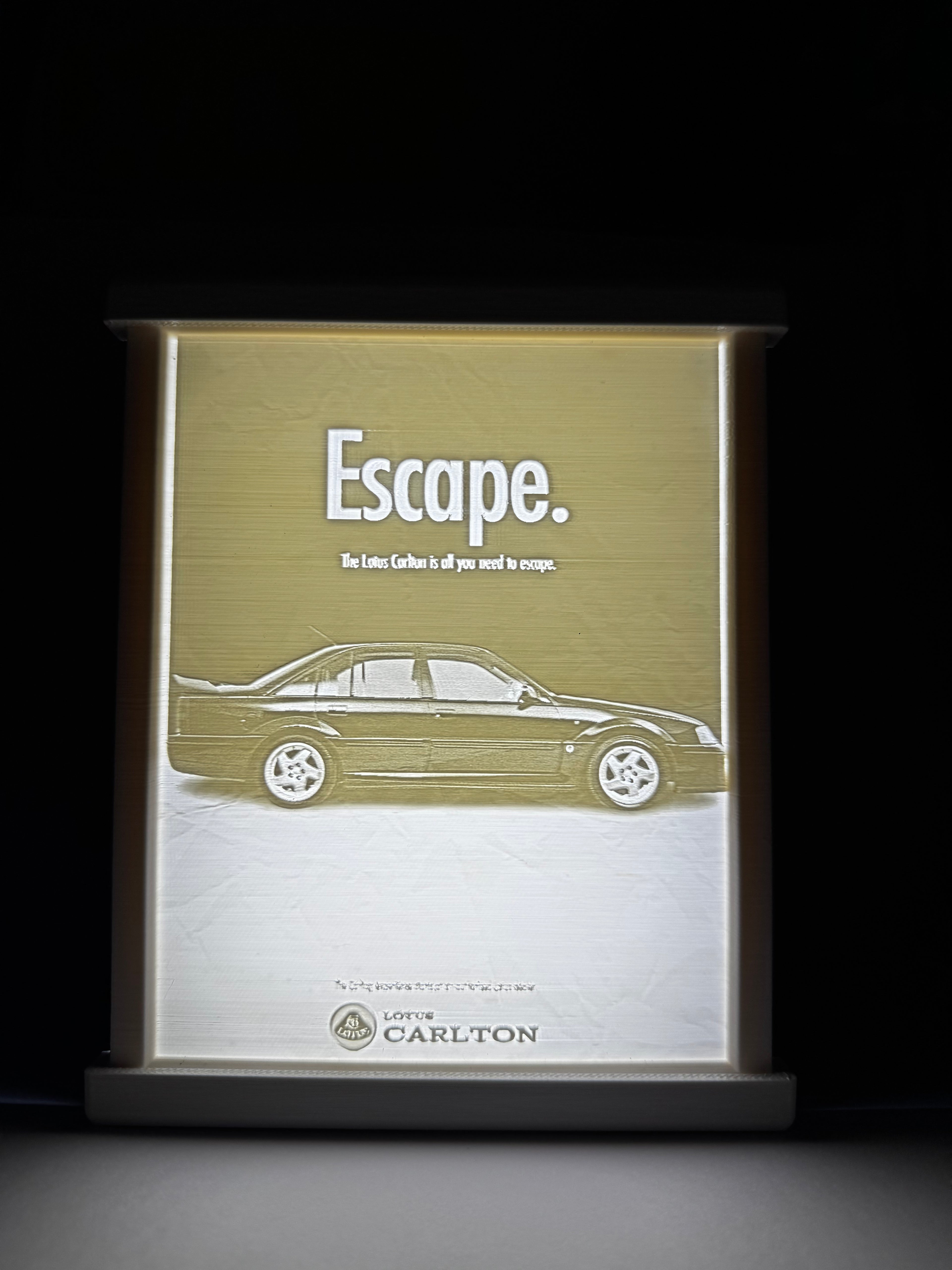 LED Lithophane