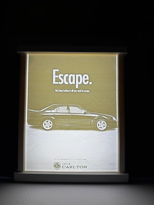 LED Lithophane